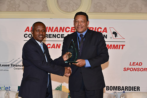 African Aviation Award Presentation at Conference Event